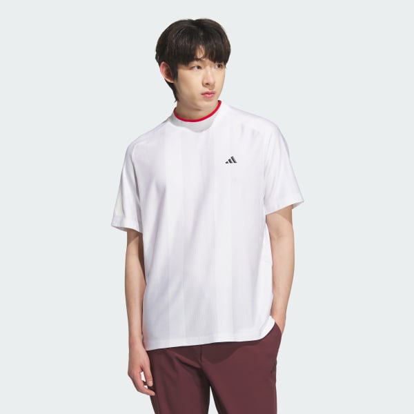 adidasアディダスゴルフ アディゼロ メッシュ モックネック 半袖シャツ アディダス 【ゴルフ】アディゼロ メッシュ モックネック 半袖
