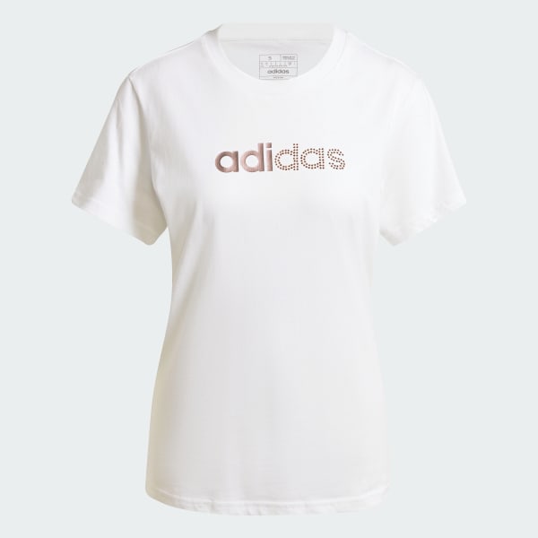 Branco Camiseta Estampada Holiday