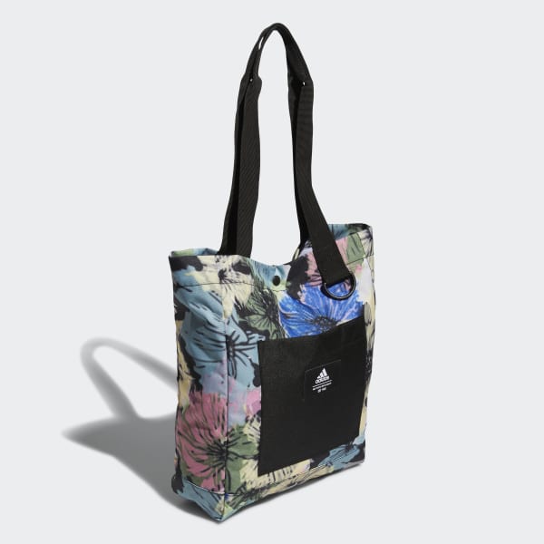 Adidas floral tote bag store