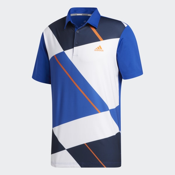 Adidas men's ultimate365 colorblock golf polo on sale