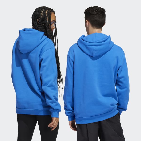 Bleu Hoodie épais Shmoofoil (Non genré)