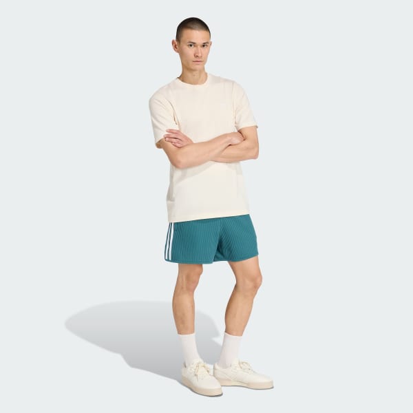Groen adidas Originals Waffle Knit Sprinter Short