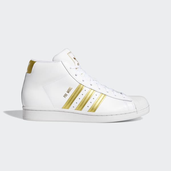 white and gold adidas