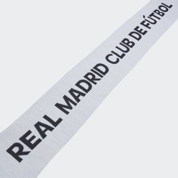 White Real Madrid Scarf