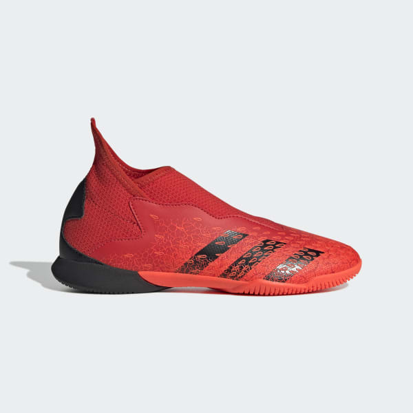 youth laceless indoor soccer shoes