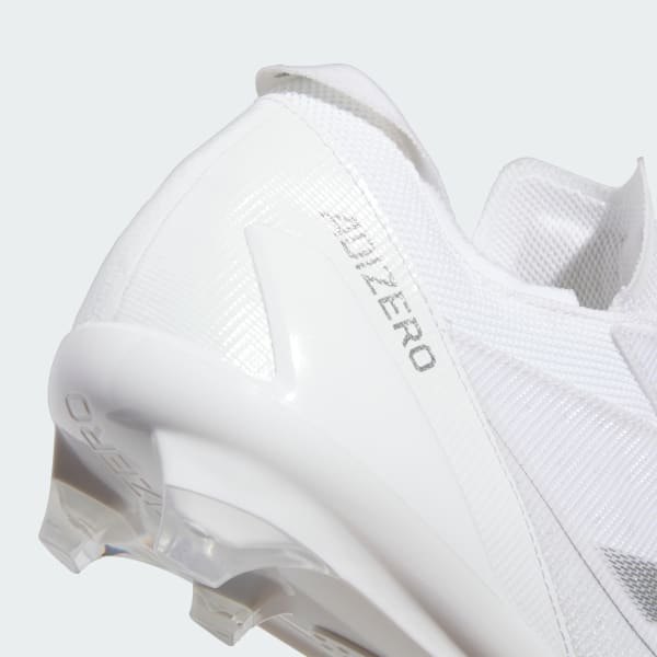 All white football cleats adidas sales