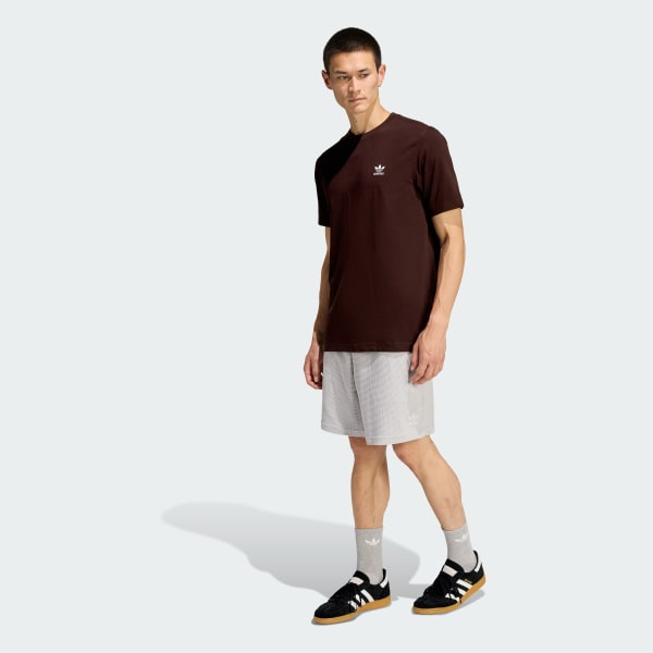 Gris Shorts Essentials Trifolio Waffle