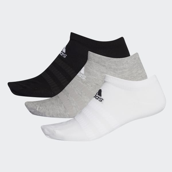 adidas Low-Cut Socks 3 Pairs - Grey 