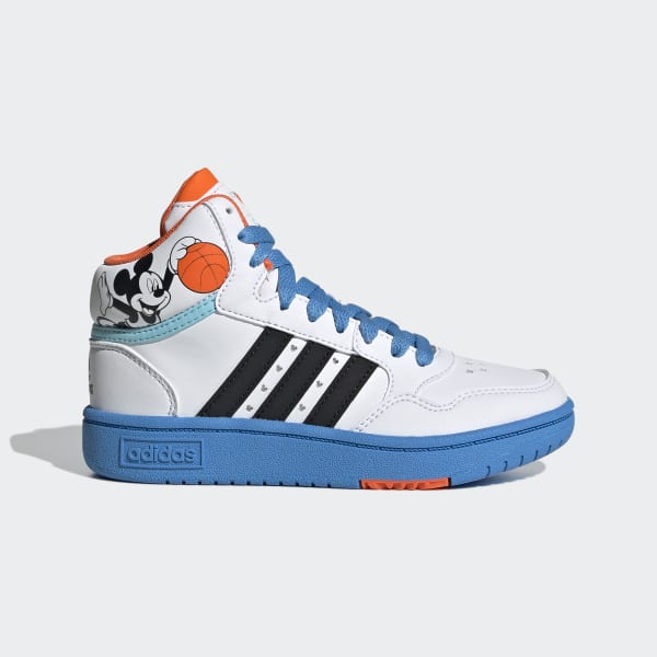 longing arch Coalescence adidas Mickey Mid Hoops Shoes - White | Kids' Lifestyle | adidas US