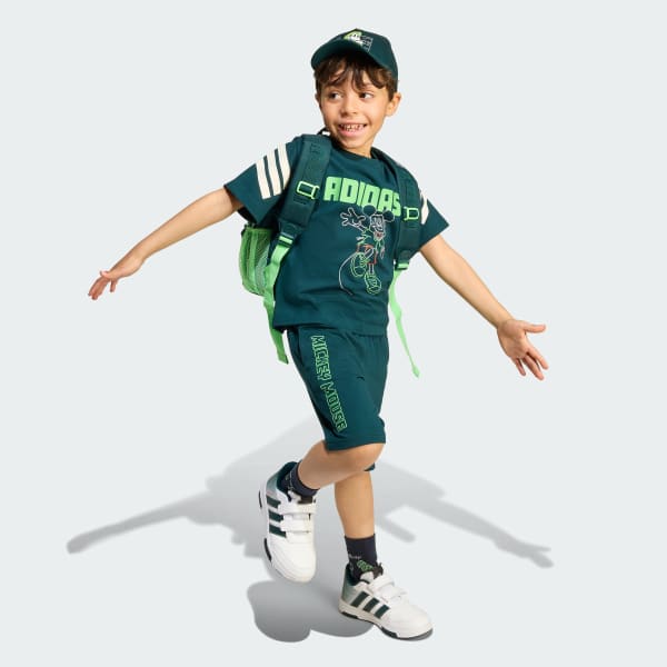 Verde Disney Topolino Set Maglietta Bambini