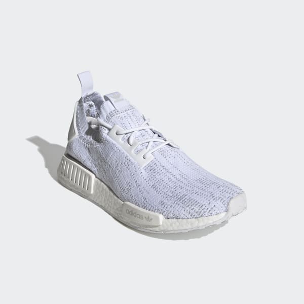 adidas NMD_R1 Primeknit Shoes - White | adidas Singapore