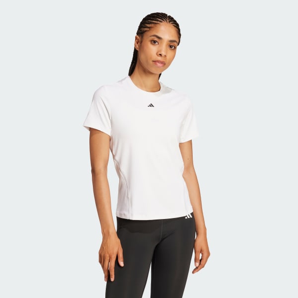 Beyaz Designed for Training Slim Fit Tişört