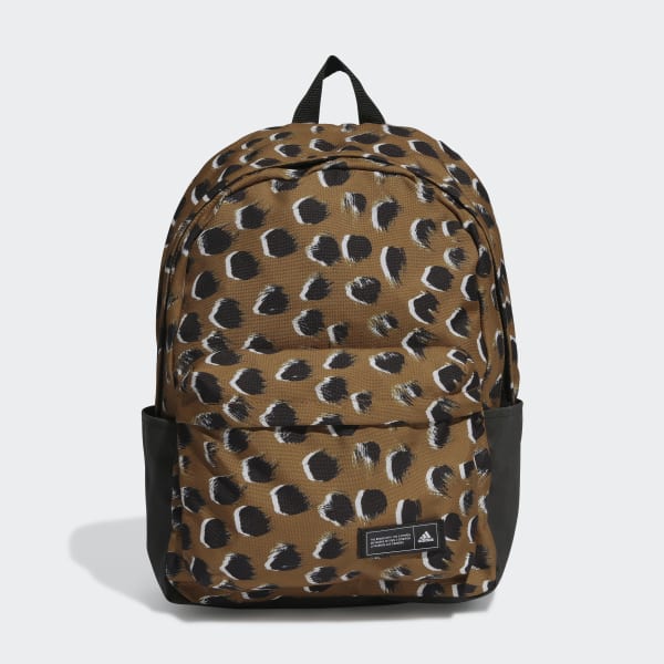 Brązowy Classic Badge of Sport Backpack