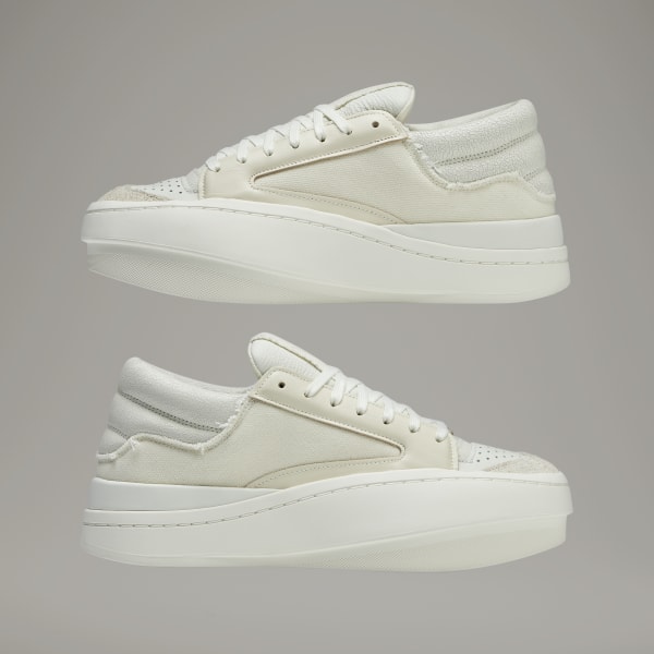 Y-3 adidas CENTENNIAL LOW 厚底スニーカー ホワイト Y-3 adidas CENTENNIAL LOW 厚底スニーカー ホワイト adidas Y-3