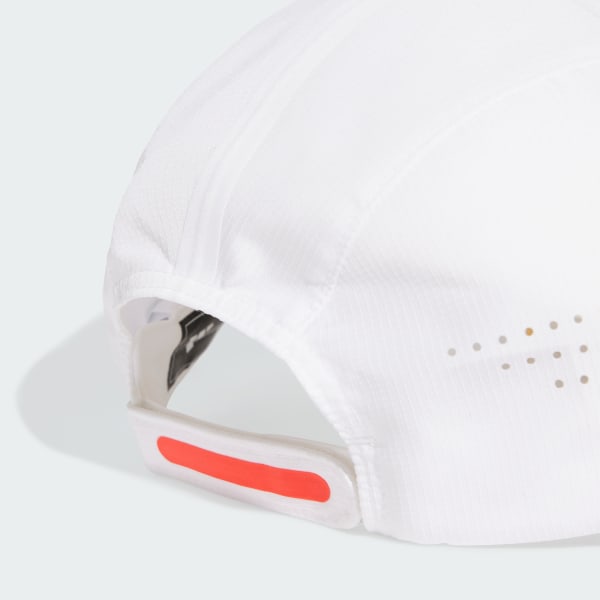 White Runningxadizero Lightweight CLIMACOOL Cap