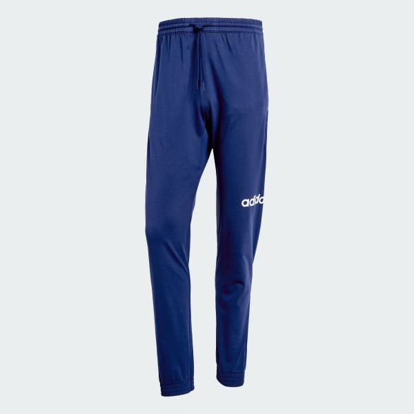 Blue Essentials Linear Single Jersey Pants