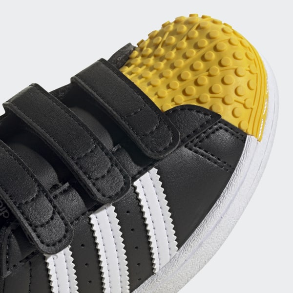 Negro Zapatillas adidas Superstar x LEGO® LUU38