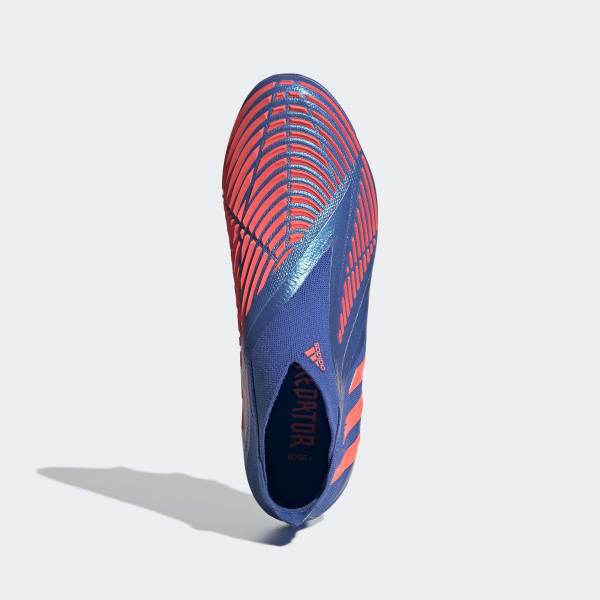 Blue Predator Edge+ Soft Ground Boots