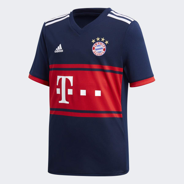 Camisa FC Bayern de Munique 2 Infantil - Azul adidas | adidas Brasil