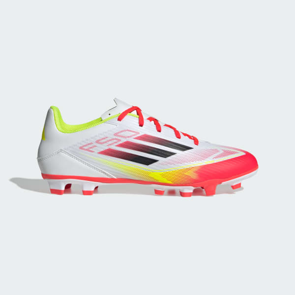 Vit F50 Club Firm/Multi-Ground Fotbollsskor