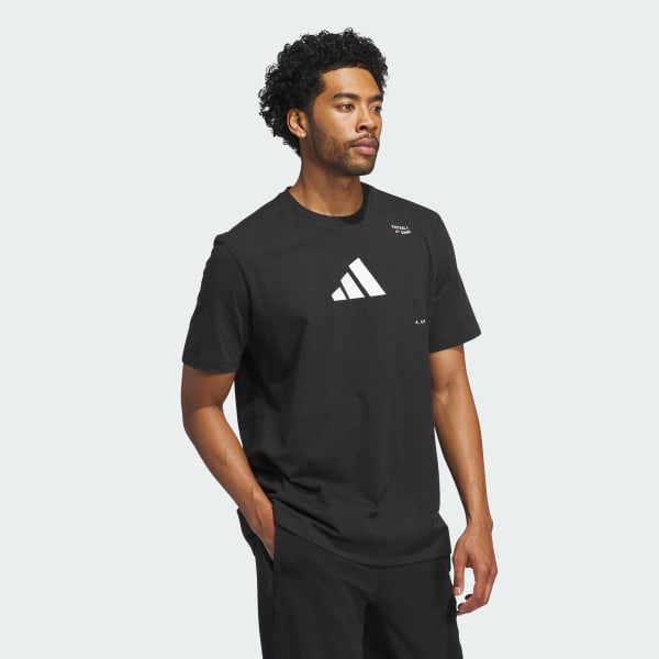 Black Football Category Graphic Tee