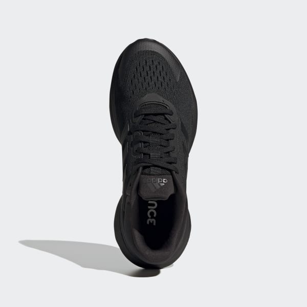 Adidas black training shoes hotsell