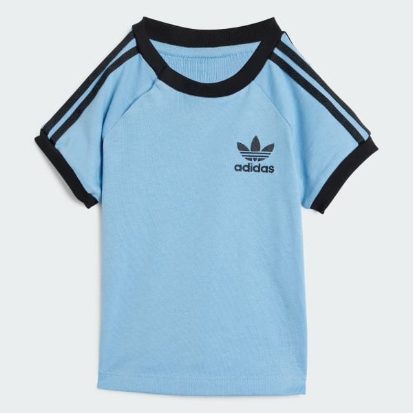 Azul Camiseta 3-Stripes Kids