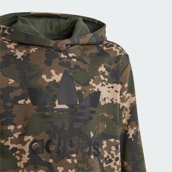 Cafe Sudadera con gorro Camo
