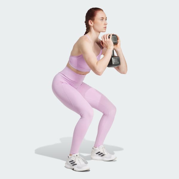 สีม่วง สปอร์ตบราซัพพอร์ตระดับต่ำ Aeroreact