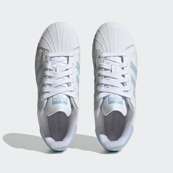 Adidas superstar light blue womens outlet