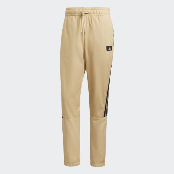 adidas Sportswear Future Icons Woven Pants - Beige | Men's Training ...