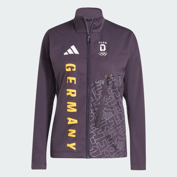 Purple Team D Xploric Cross-country Ski Softshell Jacket