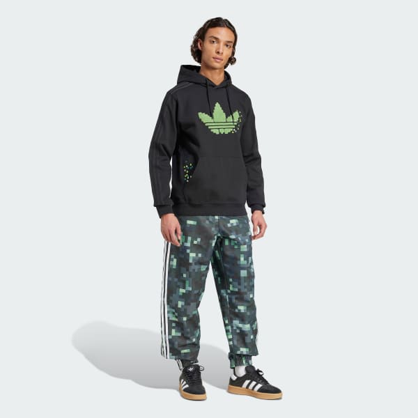 cerná Mikina adidas Originals x Minecraft Graphic