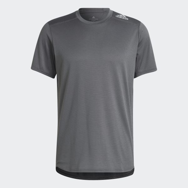 Grey Designed 4 Running T-Shirt DVL81