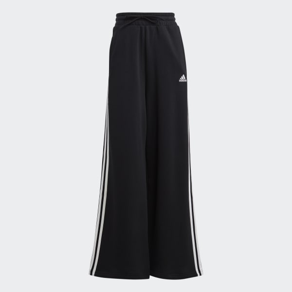 adidas Women's Essentials 3-Stripes French Terry Wide Pants