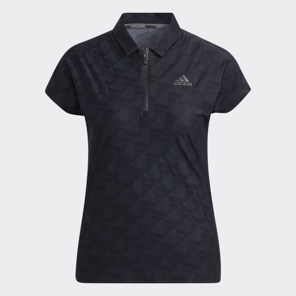 Black Statement Burnout Magic Polo Shirt