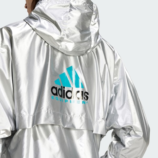 adidas EQT Metallic Windbreaker - Silver | adidas Singapore