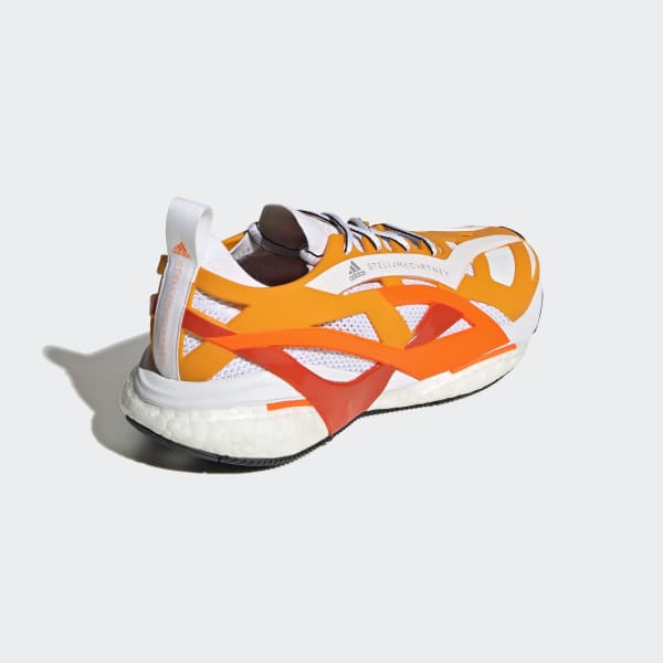 Orange Chaussure de running adidas by Stella McCartney SolarGlide LVM94