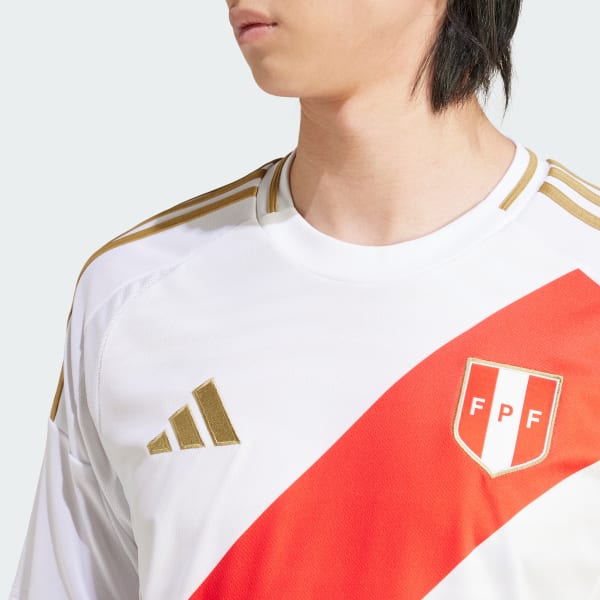 Blanco Camiseta Local Selección Peruana 24