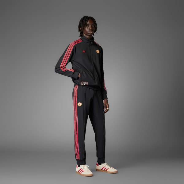パンツ・ボトムスその他 adidas Manchester United Terrace Icon Track Pants Black JF03 Buy Manchester United x adidas Mens Terrace Icons Track