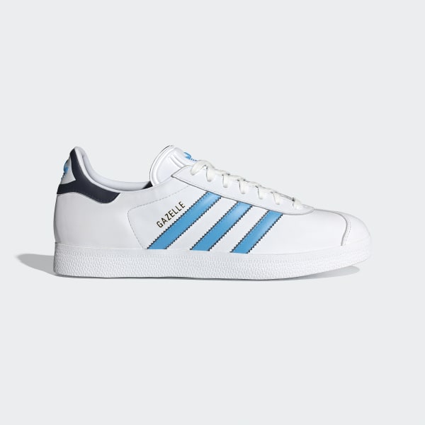 Adidas gazelle blancos hombre deals