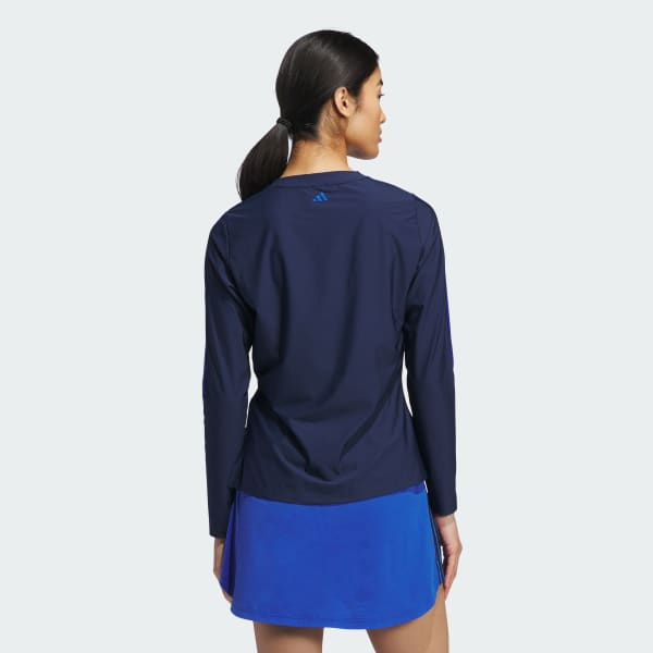 adidas Women's Ultimate365 TWISTKNIT Long Sleeve Shirt Blue