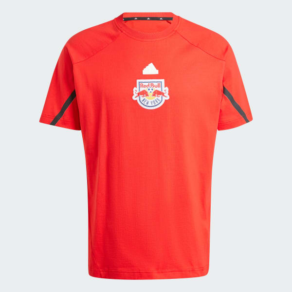 adidas New York Red Bulls Designed for Gameday Travel Tee Red Free Shipping with adiClub adidas US