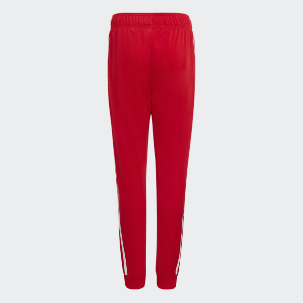 Adidas Men's SST Track Pants, Lush Red 