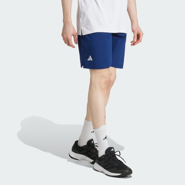 Bleu Short en toile stretch Club Tennis Climacool