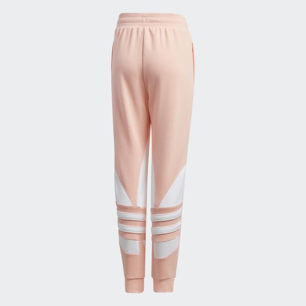 peach adidas pants