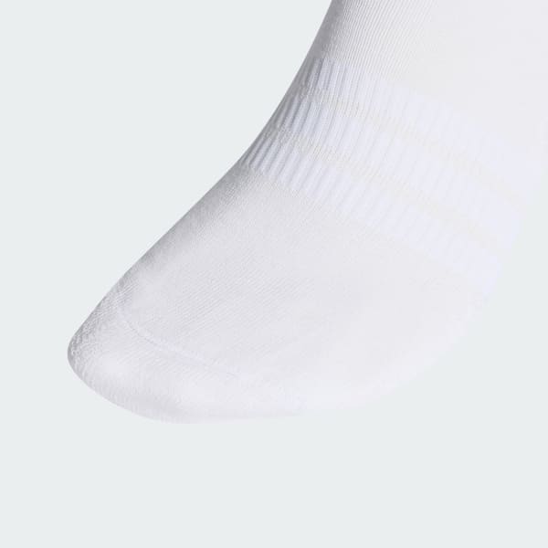 White CUSHIONED CREW SOCKS 6 PAIR PACK
