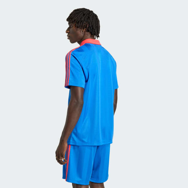 Blue ARCHIVE COLLAR ENGINEERED JERSEY