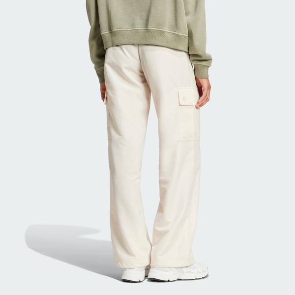 adidas Essentials Woven Cargo Pants White Free Shipping with adiClub adidas US