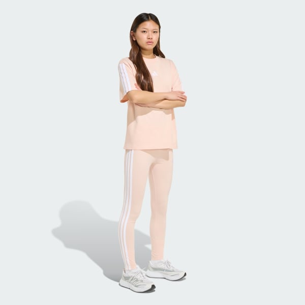 Pink Essentials 3-Stripes Boyfriend Tee